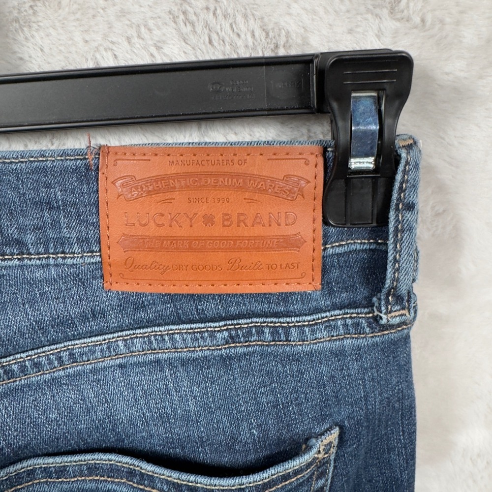 Lucky Brand Womens Jeans Size 6 28A Blue Denim Skinny Leg Mid‎ Rise Cotton Blend